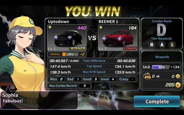 Drift Girls android App screenshot 6